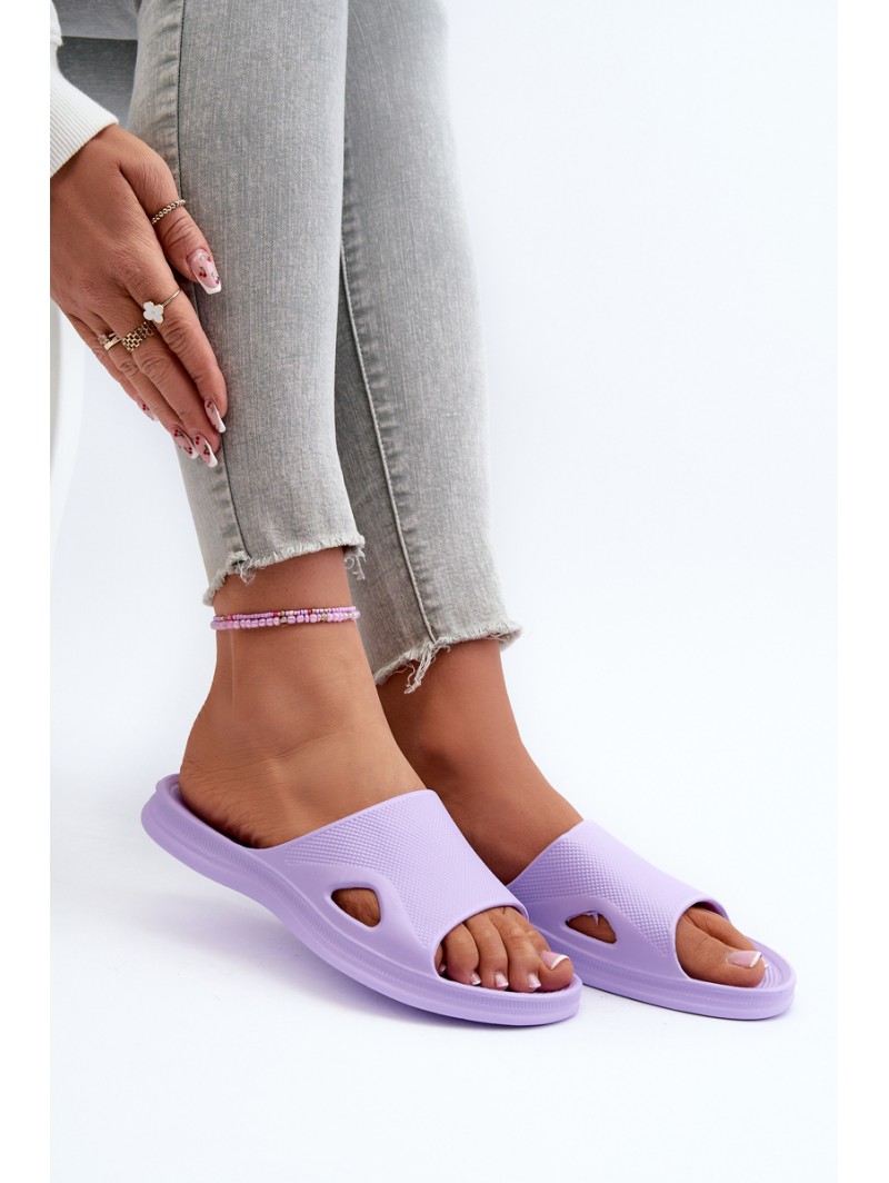 Classic Purple Women's Flip Flops Juniria