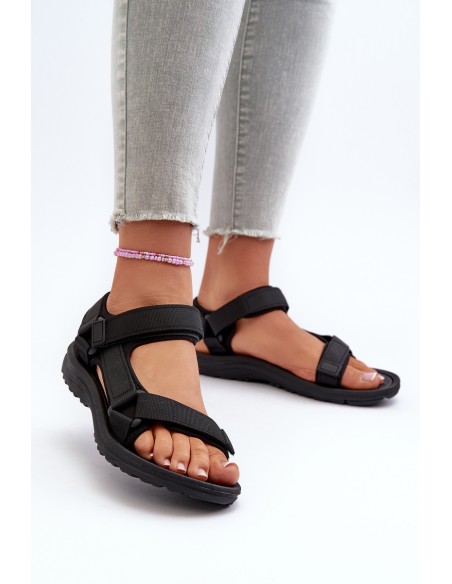 Lightweight Women's Black Sports Sandals Lumeria