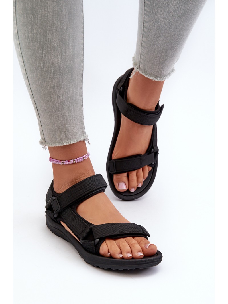 Lightweight Women's Black Sports Sandals Lumeria