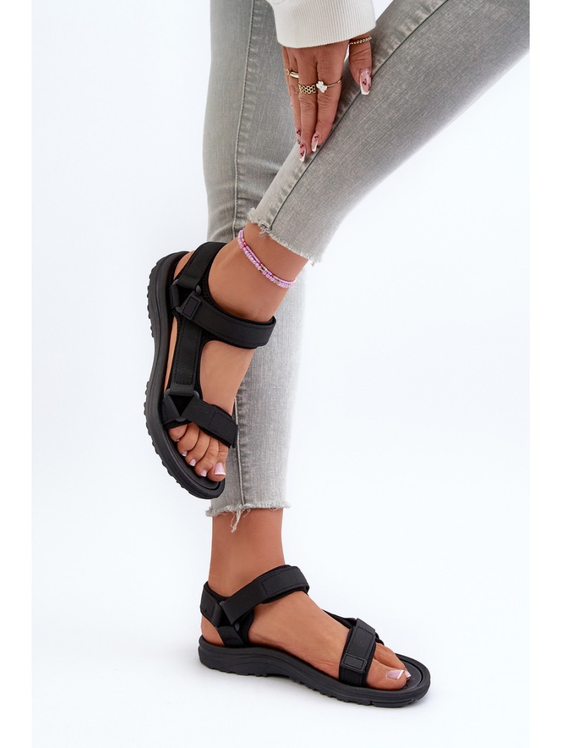 Lightweight Women's Black Sports Sandals Lumeria