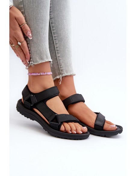 Lightweight Women's Black Sports Sandals Lumeria