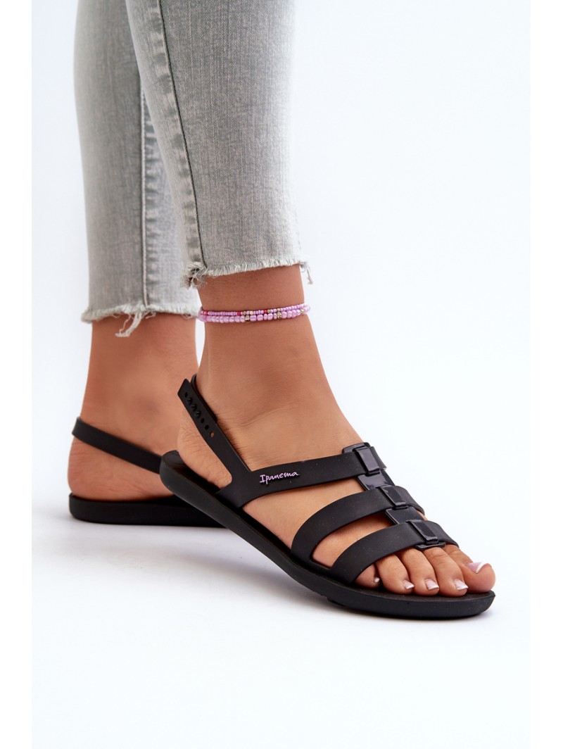 Moteriškos plokščios basutės 83516 Ipanema Style sandal Fem Black