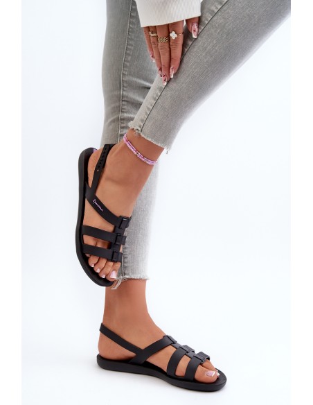 Women's Flat Sandals 83516 Ipanema Style Sandal Fem Black