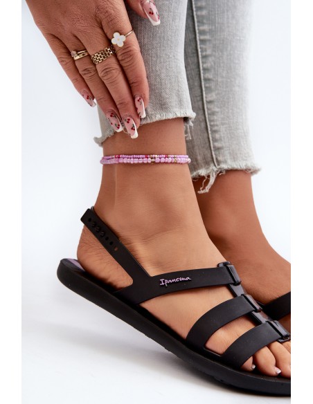 Women's Flat Sandals 83516 Ipanema Style Sandal Fem Black
