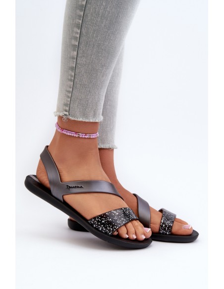 Moteriški sandalai 82429 Ipanema Vibe Sandal Fem Black-Silver