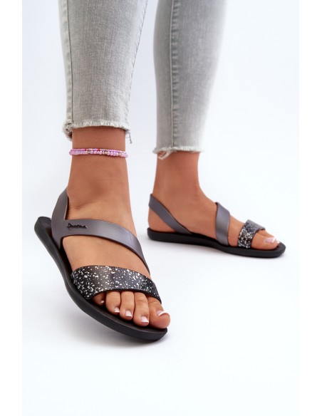 Moteriški sandalai 82429 Ipanema Vibe Sandal Fem Black-Silver