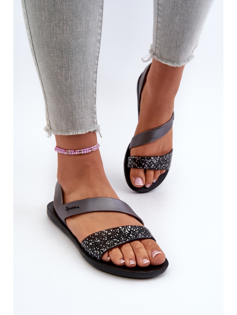 Moteriški sandalai 82429 Ipanema Vibe Sandal Fem Black-Silver