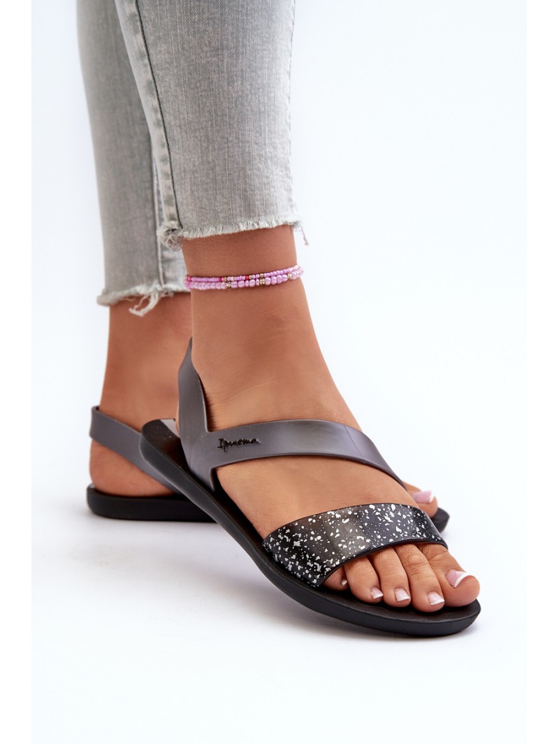 Moteriški sandalai 82429 Ipanema Vibe Sandal Fem Black-Silver