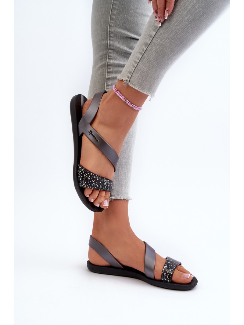 Moteriški sandalai 82429 Ipanema Vibe Sandal Fem Black-Silver