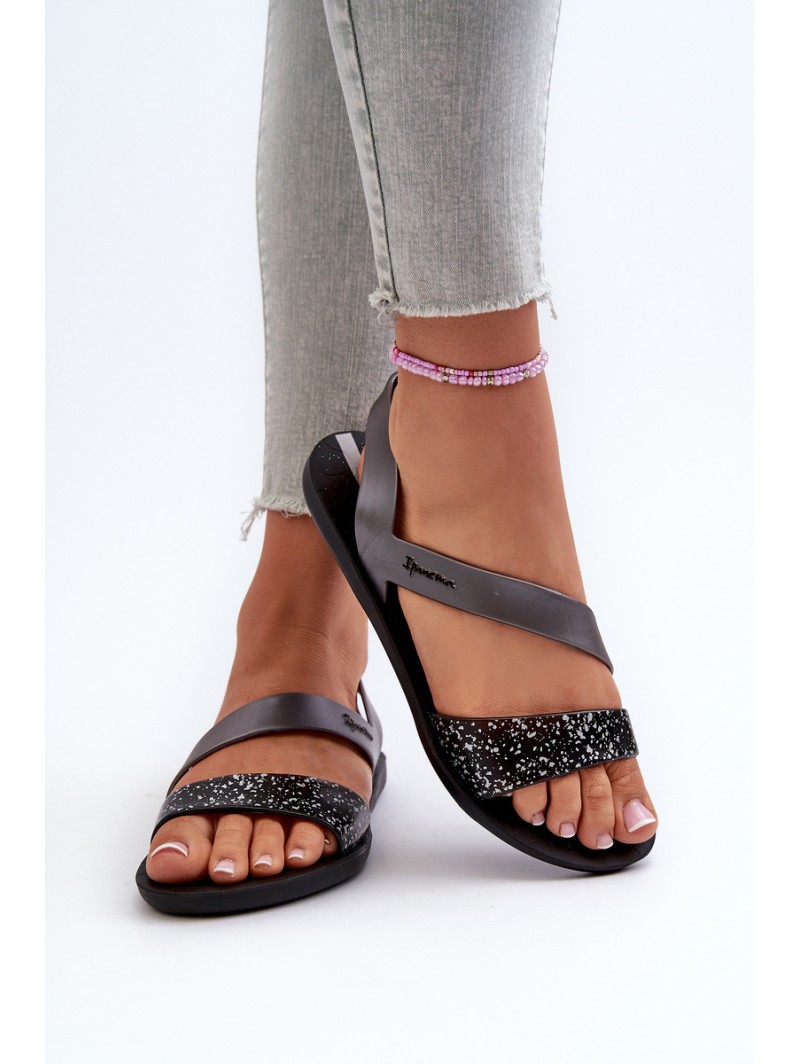 Moteriški sandalai 82429 Ipanema Vibe Sandal Fem Black-Silver