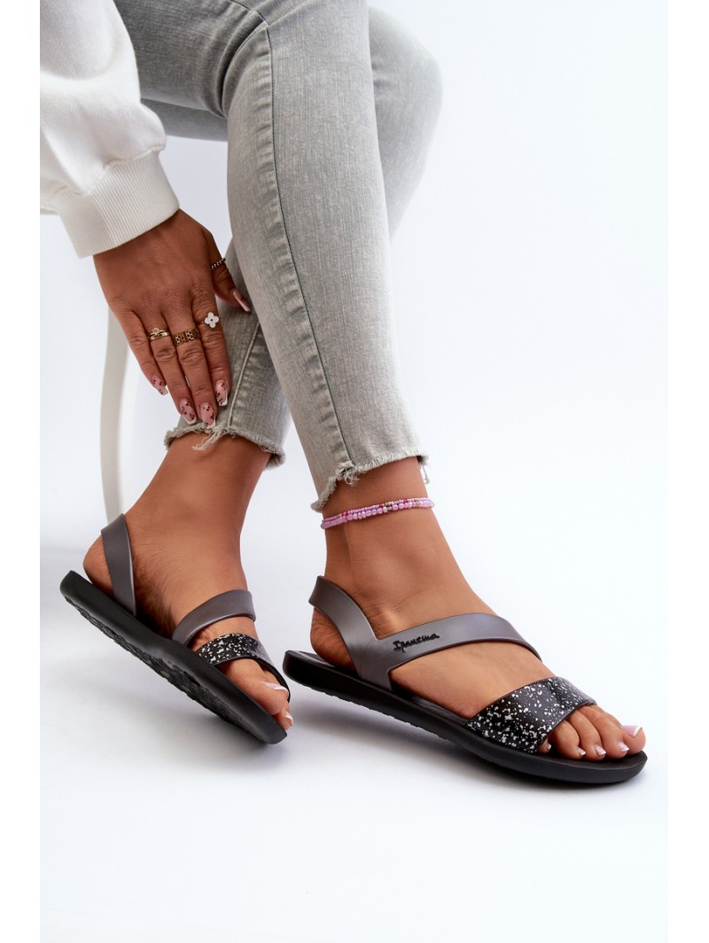 Moteriški sandalai 82429 Ipanema Vibe Sandal Fem Black-Silver