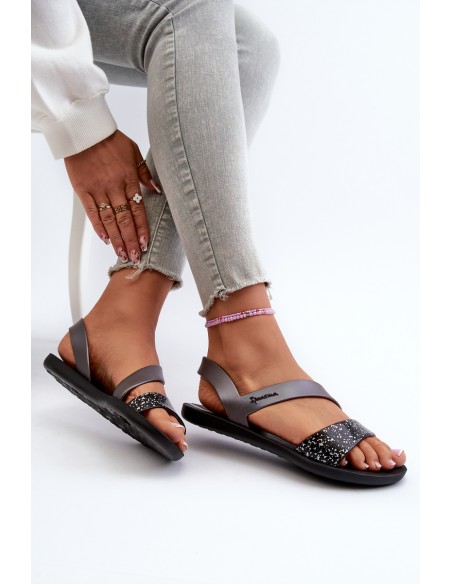 Moteriški sandalai 82429 Ipanema Vibe Sandal Fem Black-Silver