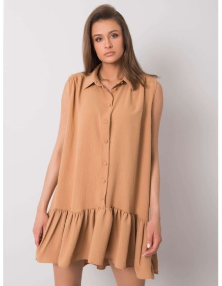 Sukienka-341-SK-5183.09-camelowy