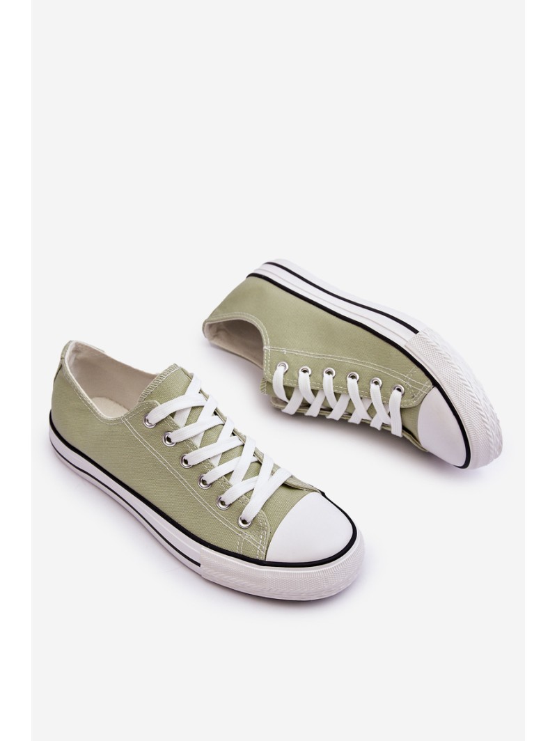 Classic Low Women's Sneakers Light green Vegas