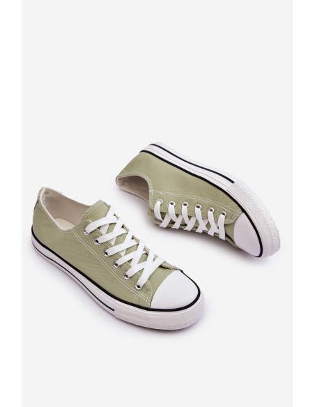 Classic Low Women's Sneakers Light green Vegas