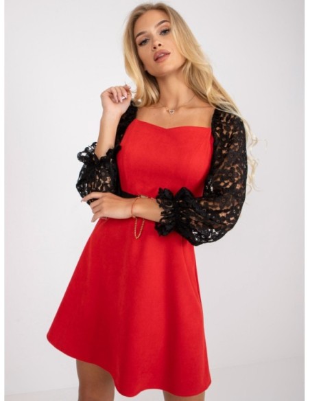 Sukienka-LK-SK-508840.22X-czerwony