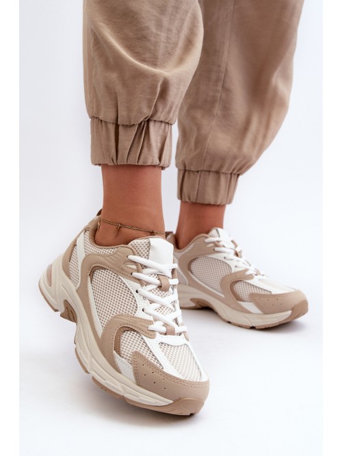 Women's Beige Sports Sneakers Kildia