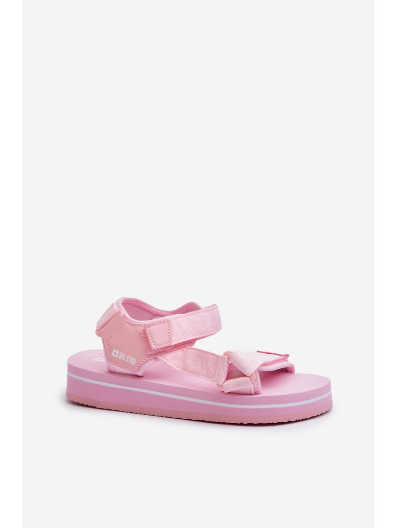 Women's Platform Sandals Big Star NN274A533 Pink
