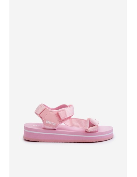 Women's Platform Sandals Big Star NN274A533 Pink