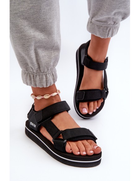 Women's Platform Sandals Big Star NN274A532 Black