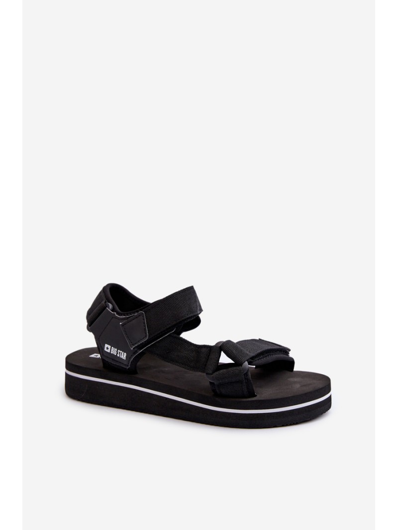 Women's Platform Sandals Big Star NN274A532 Black