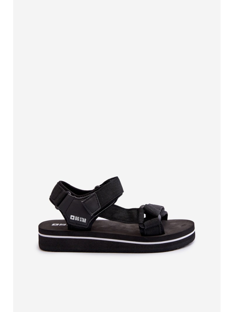Women's Platform Sandals Big Star NN274A532 Black