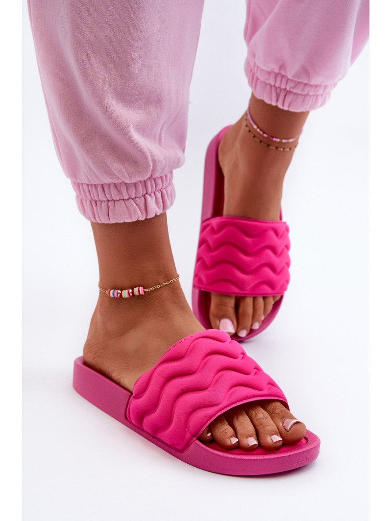 Light Women's Pool Slippers Fuchsia Beliordia