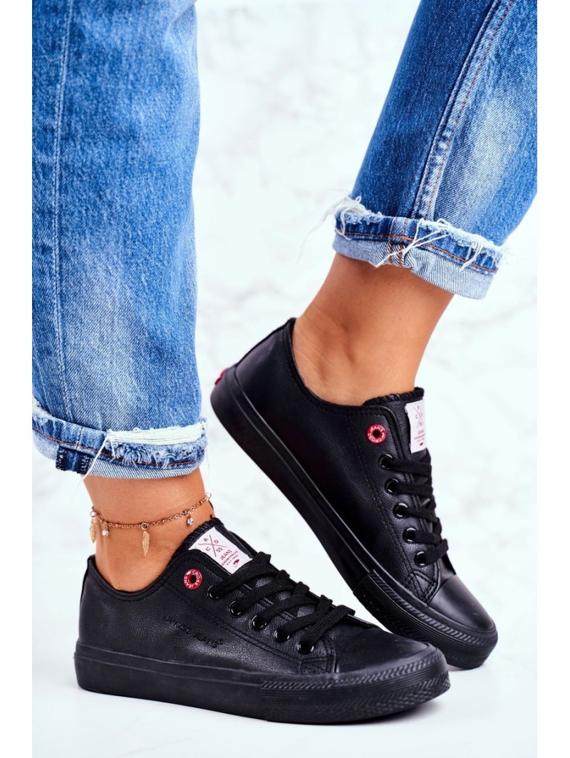 Women's Sneakers Cross Jeans Black DD2R4029