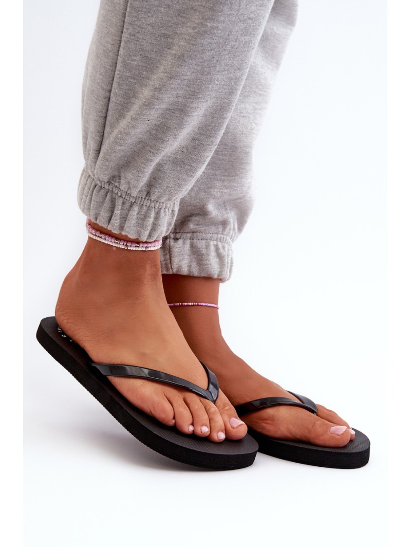 Women's Flip Flops Slippers 4FMM00FFLIF018-21S Black