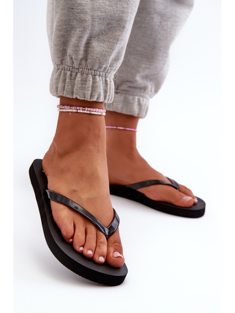 Women's Flip Flops Slippers 4FMM00FFLIF018-21S Black