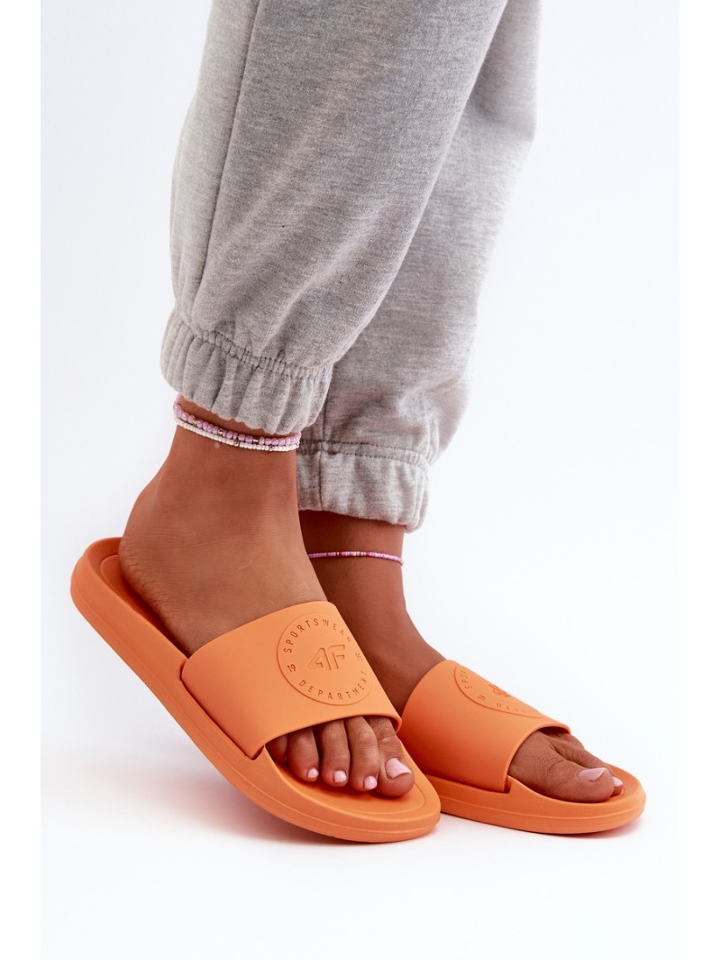 Women's Slides 4FMM00FFLIF045-70S Orange