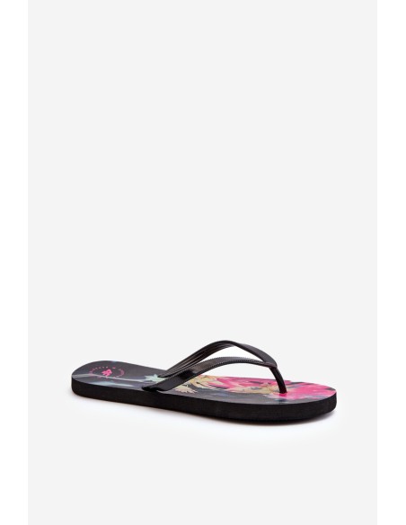 Women's Patterned Flip Flops Sandals 4FRMM00FFLIF138-90S Multicolor