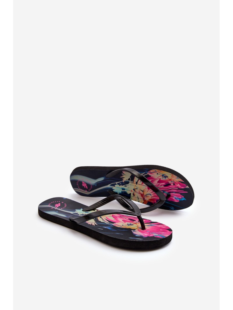 Women's Patterned Flip Flops Sandals 4FRMM00FFLIF138-90S Multicolor
