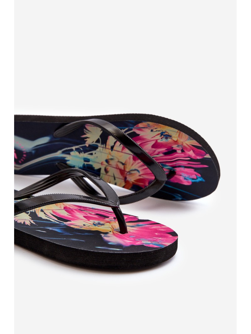 Women's Patterned Flip Flops Sandals 4FRMM00FFLIF138-90S Multicolor