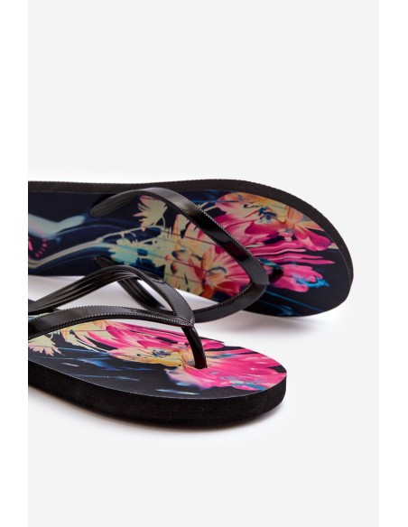Women's Patterned Flip Flops Sandals 4FRMM00FFLIF138-90S Multicolor