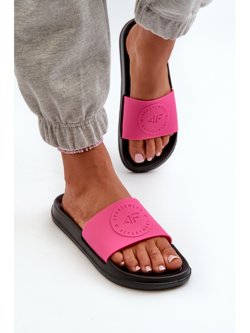 Women's Slides 4FMM00FFLIF045-55S Pink-Black
