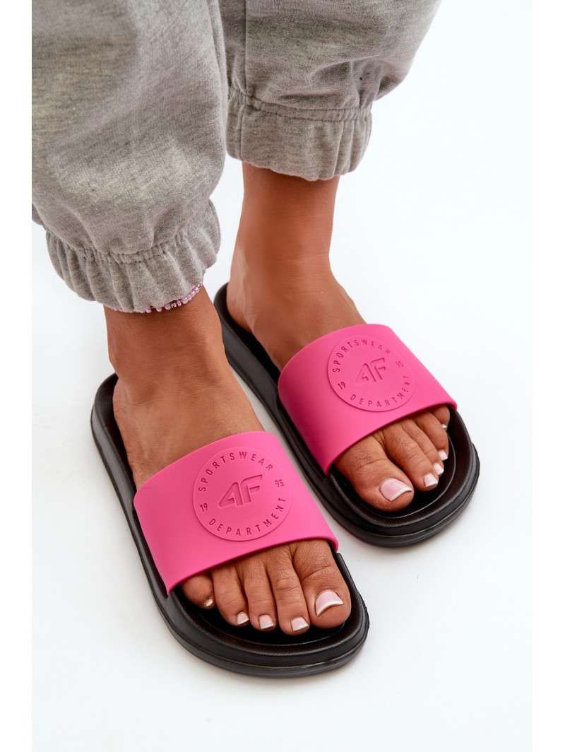 Women's Slides 4FMM00FFLIF045-55S Pink-Black