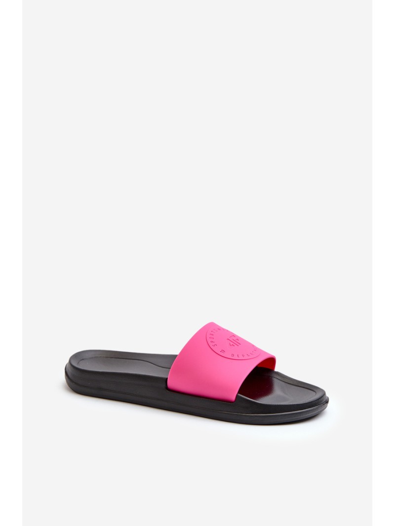 Women's Slides 4FMM00FFLIF045-55S Pink-Black