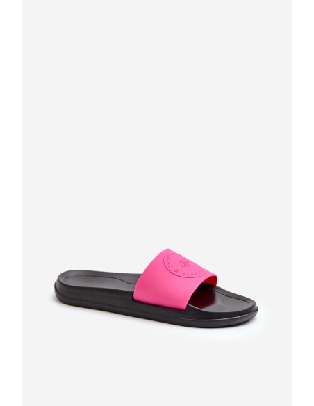 Women's Slides 4FMM00FFLIF045-55S Pink-Black