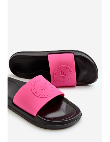 Women's Slides 4FMM00FFLIF045-55S Pink-Black