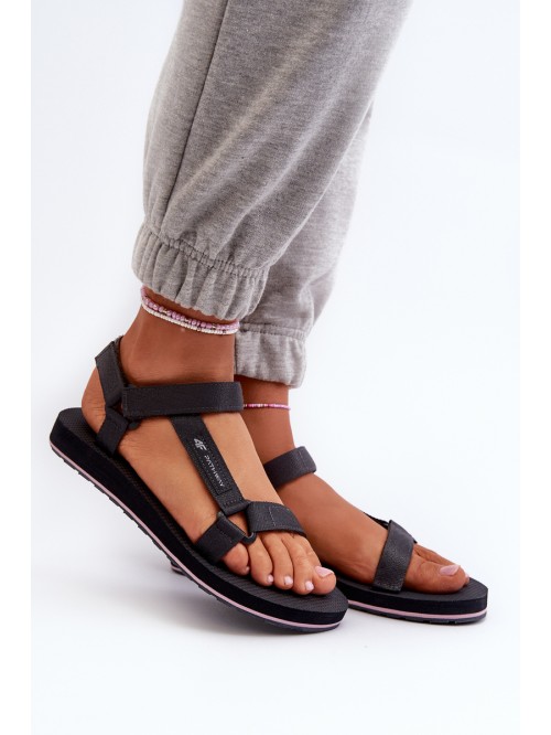 Women's Sport Sandals 4FRSS24FSANF054-23S Dark Grey 2