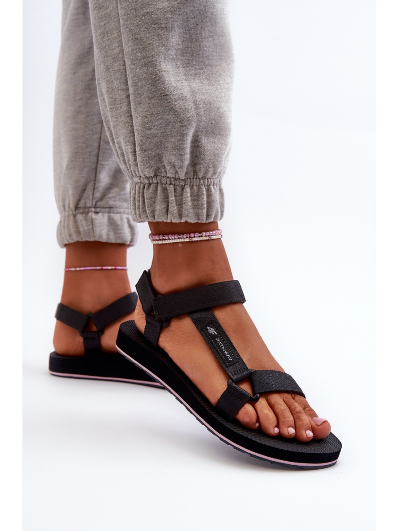 Women's Sport Sandals 4FRSS24FSANF054-23S Dark Grey