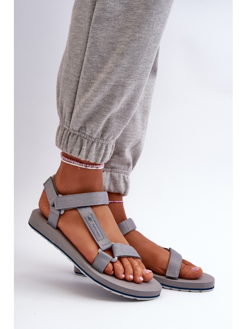 Women's Sport Sandals 4FRSS24FSANF054-20S Grey