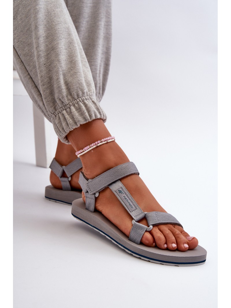 Women's Sport Sandals 4FRSS24FSANF054-20S Grey