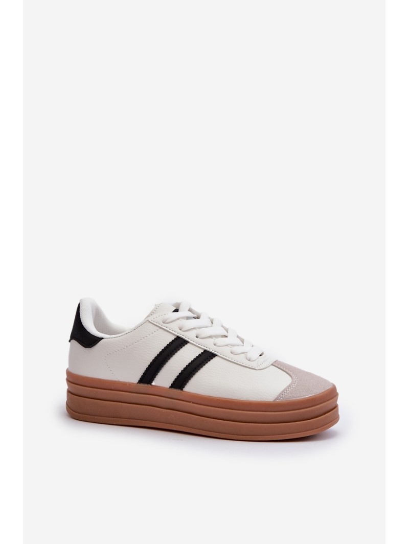 Women's Platform Sneakers White Egelia