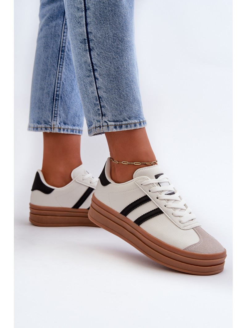 Women's Platform Sneakers White Egelia