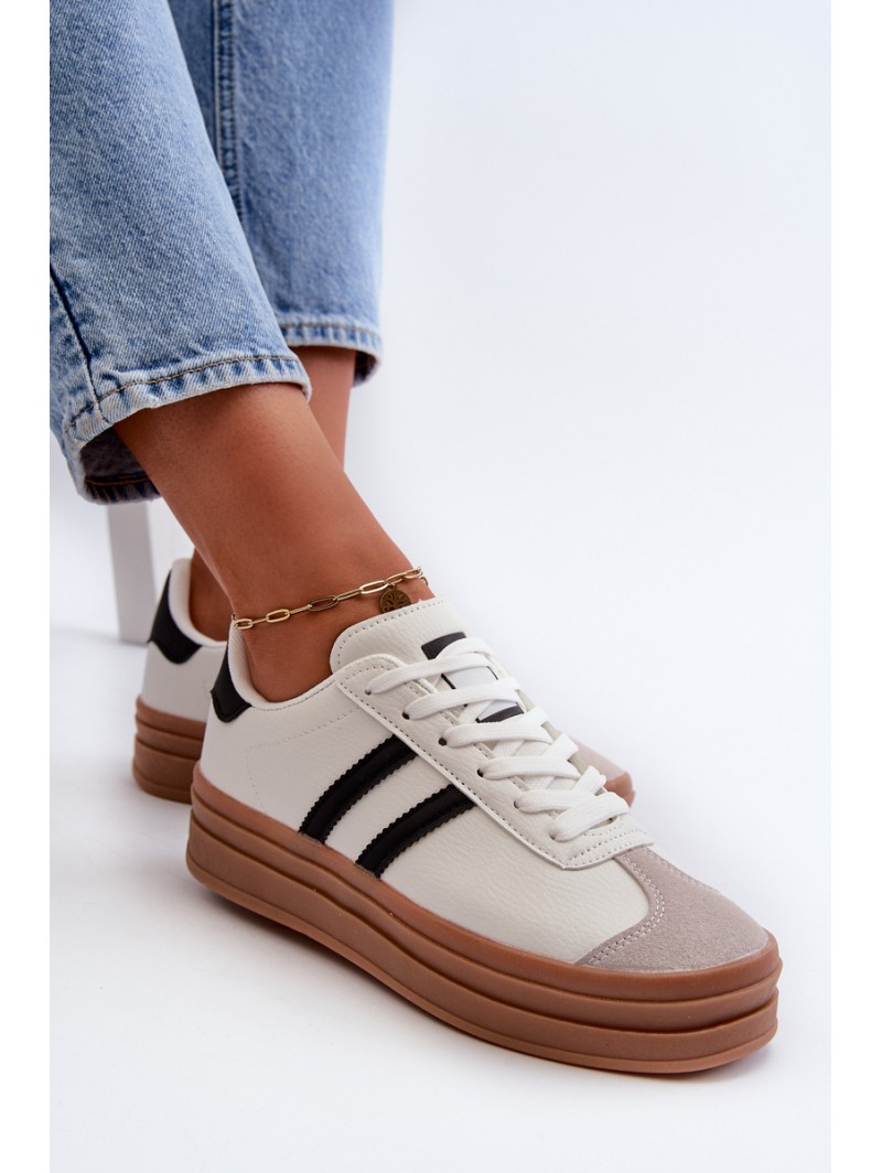 Women's Platform Sneakers White Egelia
