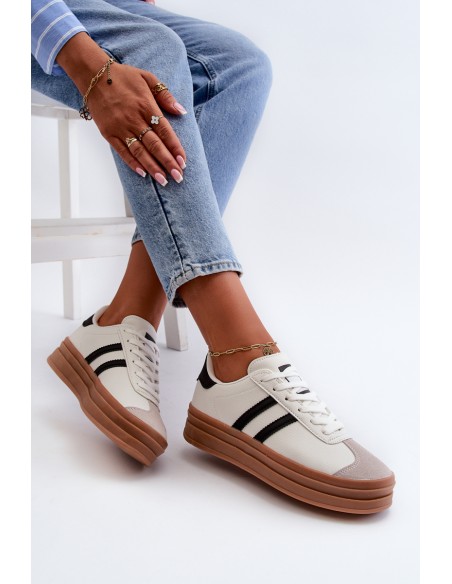 Women's Platform Sneakers White Egelia