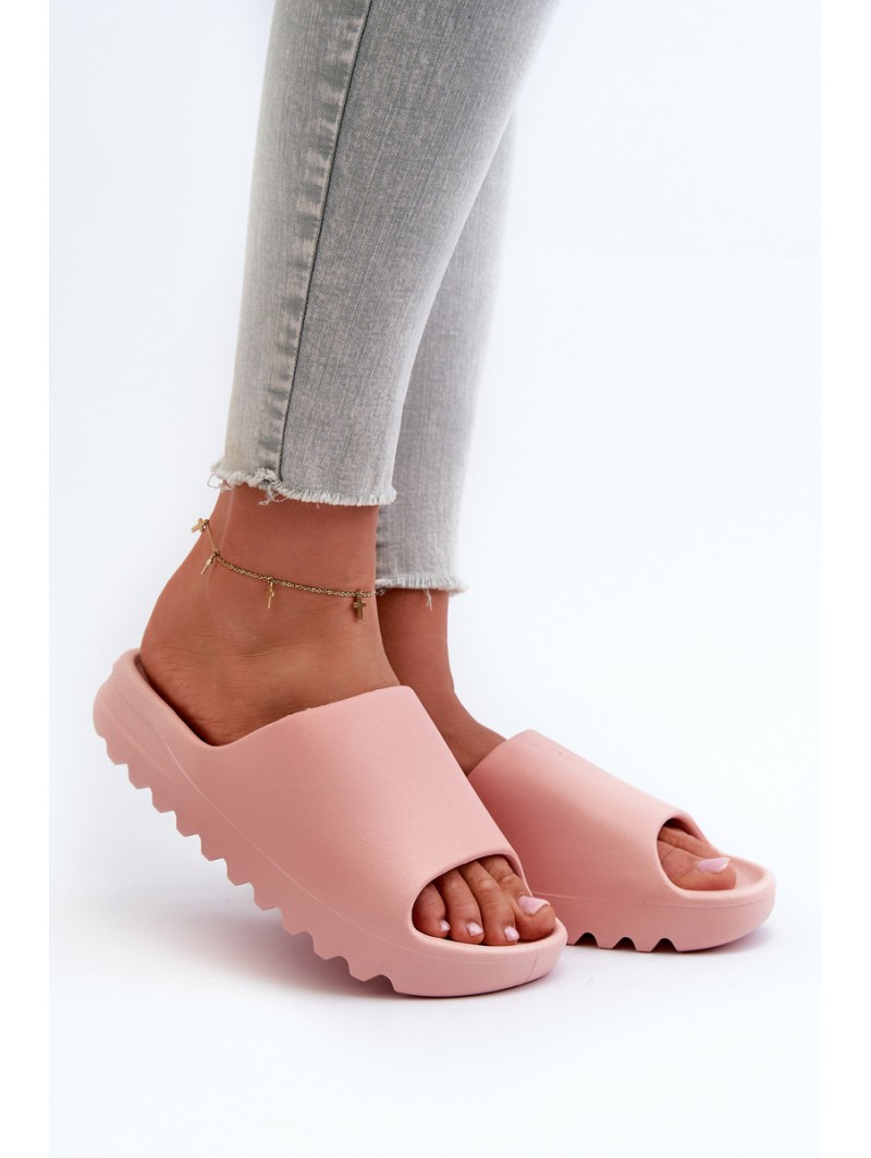 Stylish Platform Sandals in Pink Estella