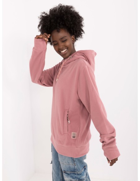 Bluza-D20005M02627B2-ciemny różowy